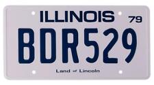 Blues mobile - BDR529 - Replica Prop Brothers License Plate Metal Stamped picture