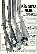 1980 Print Ad of Thompson Center Arms Hawken Renegade Muzzle Loading Rifle picture