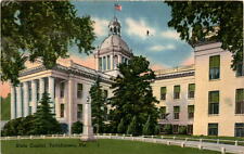 State Capitol, Tallahassee, Florida, history, architecture, completion Postcard picture