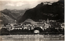 1930s MONTREUX SWITZERLAND LE KURSAAL CASINO PHOTO RPPC POSTCARD P1608 picture