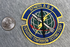 Vintage USAF 3246th A G S Patch  picture