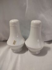 SALT and PEPPER SHAKERS, RICHMOND WHITE, JOHNSON BROTHERS VINTAGE, From ENGLAND picture