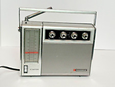 VINTAGE 1968 Panasonic Model # RF-757 AM/FM 10 Transistor Radio Working picture