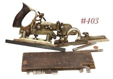 Stanley TOOLS 45 plow combination plane with cutters box picture