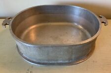 Vintage Guardian Service Roaster No Lid Hammered Aluminum Cookware Dutch Oven picture