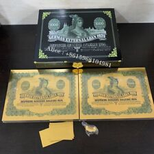 200pcs German External Loan 1924 $1000 Gold Banknotes Collectibles with UV Light picture