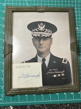 General Jonathan Wainwright 8x10 Photo w/ Autograph MOH picture