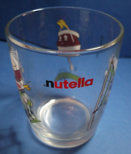 Greece Rare Vintage Ferrero Nutella Volleyball, Diving, Running Glass Tumbler  picture