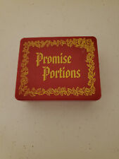 Vtg - Dicksons - Promise Portions - Bible Verse Cards picture