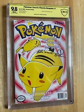 POKEMON ELECTRIC PIKACHU BOOGALOO #1 CBCS 9.8 2ND PRINTING-SIG MADDIE BLAUSTEIN picture