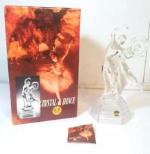 Crystal Dancing Couple Figurine RCR Royal Crystal Rock Vintage With Box picture