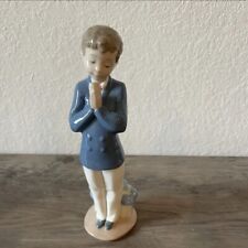 1994 NAO BY LLADRO TIME TO PRAY BOY Made in Spain picture