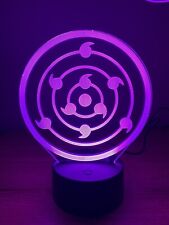 Naruto Sharingan Symbol 3D LED USB Light 7 Colors: Color Changing Night Light picture