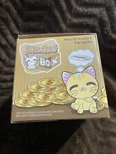Mischief Box White Cat Automated Stealing Coin Saving Box Piggy Bank picture