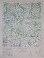 Original 1949 US Army Topo Map PLANT CITY Florida Hillsborough Polk Counties picture