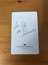 Raffles Royal Monceau Paris Hotel Room Key Card picture