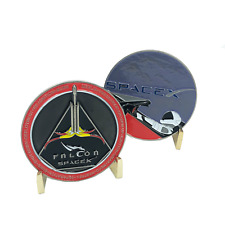 I-020 SpaceX Starman Falcon Heavy Rocket Man Challenge Coin Space X Tesla picture