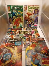 7 Comic Books Marvel Fantastic Four Vintage 1980's picture