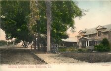 c1907 Postcard Suburban Residence Street, Watsonville CA Santa Cruz County picture