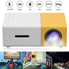 1080P HD Portable Mini LED Projector Smart Home Theater Cinema Movies VGA/USB/SD picture
