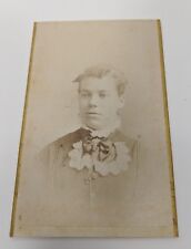 Woman Victorian Dress Brooch Cabinet Card Bristol Pa Photograph picture