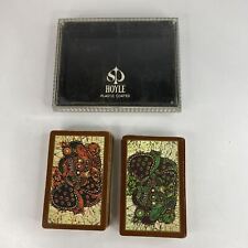 Vintage Hoyle Double Deck Plastic Coated Playing Cards picture