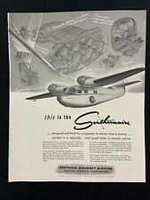 Southern Aircraft Southernaire Magazine Ad 10.75 x 13.75 Swagger Electro Lift picture