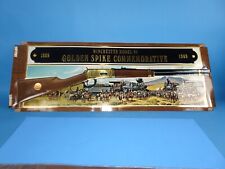 WINCHESTER MODEL 94 ADVERTISING GOLDEN SPIKE COMMEMORATIVE STORE DISPLAY. 6A picture