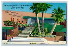 c1960's Palm Canyon Restaurant Palm Springs California CA Vintage  Postcard picture