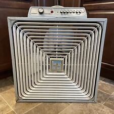 Vintage PENNCREST 9114 Box Fan Art Deco Retro Thermostat Reversible RARE picture
