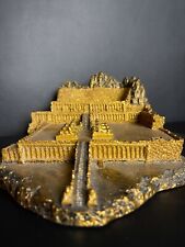 Amazing Maket for Hatshepsut temple with beautiful gold touching  picture