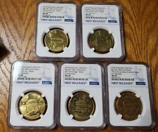 2018 McDonald's Mac Coin 5pc Set BIG MAC 50th Anniversary NGC MS68 First Release picture