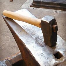 3 lbs dog head iron hammer Handmade Old Hammer Best Gift For Dad, picture