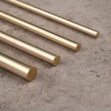 5PCS Brass Rod Pins 200mm Length Knife Handle Pin Rivets 3/4/5/6mm Diameter ** picture