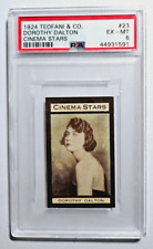 1924 TEOFANI CINEMA STARS #23 DOROTHY DALTON  PSA 6 EX-MT  POP 1 HIGHEST GRADED picture