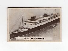 Sweetacres - Steamships 1930s. #16 S.S. Bremen (North German Llotd Line) picture