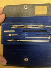 Compass Germany Antique Drafting Set 6 Pieces picture