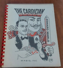 The Cardician; Marlo, Edward, 1965 - Second Printing - VTG Magic Book picture