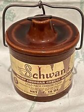Vintage Schwan’s Small Cheese Crock picture