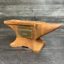 Winchester 1866 Anvil Cast Iron Antique Finish Old West Western Man Cave Decor picture