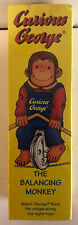 Curious George The Balancing Monkey Toy Sealed Schylling 1995, NOS Rare picture