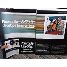 1978 Polaroid One Step camera Original Print Ad Vintage picture