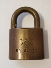 B&O Baltimore and Ohio Railroad Brass Radio Obsolete picture