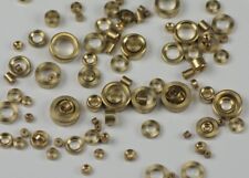 Clock bushes brass x100 assorted pivot bush mixed sizes movement spare parts new picture