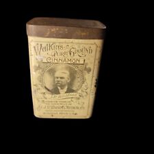 Vintage Walkins Pure Ground Cinnamon With Receipt From 1936 picture