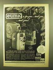 1957 Eumig C3 and Electric Movie Camera Ad picture