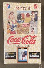 1995 COCA COLA SERIES 4 FACTORY SEALED 36-PACK BOX TRADING CARDS COLLECT-A-CARD picture
