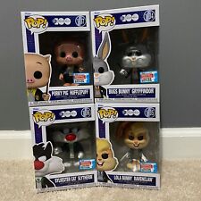 Funko Looney Tunes Complete Set 4 Harry Potter Hogwarts Students Fall Convention picture