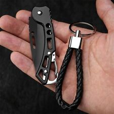 Mini Folding Knife Outdoor Stainless Steel Portable Keychain picture