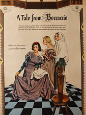 1947 Original Esquire Art J Frederick Smith Paintings A Tale From Boccacio picture